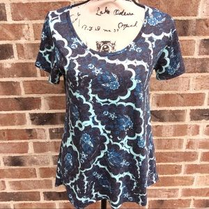 Lularoe Floral Print Top